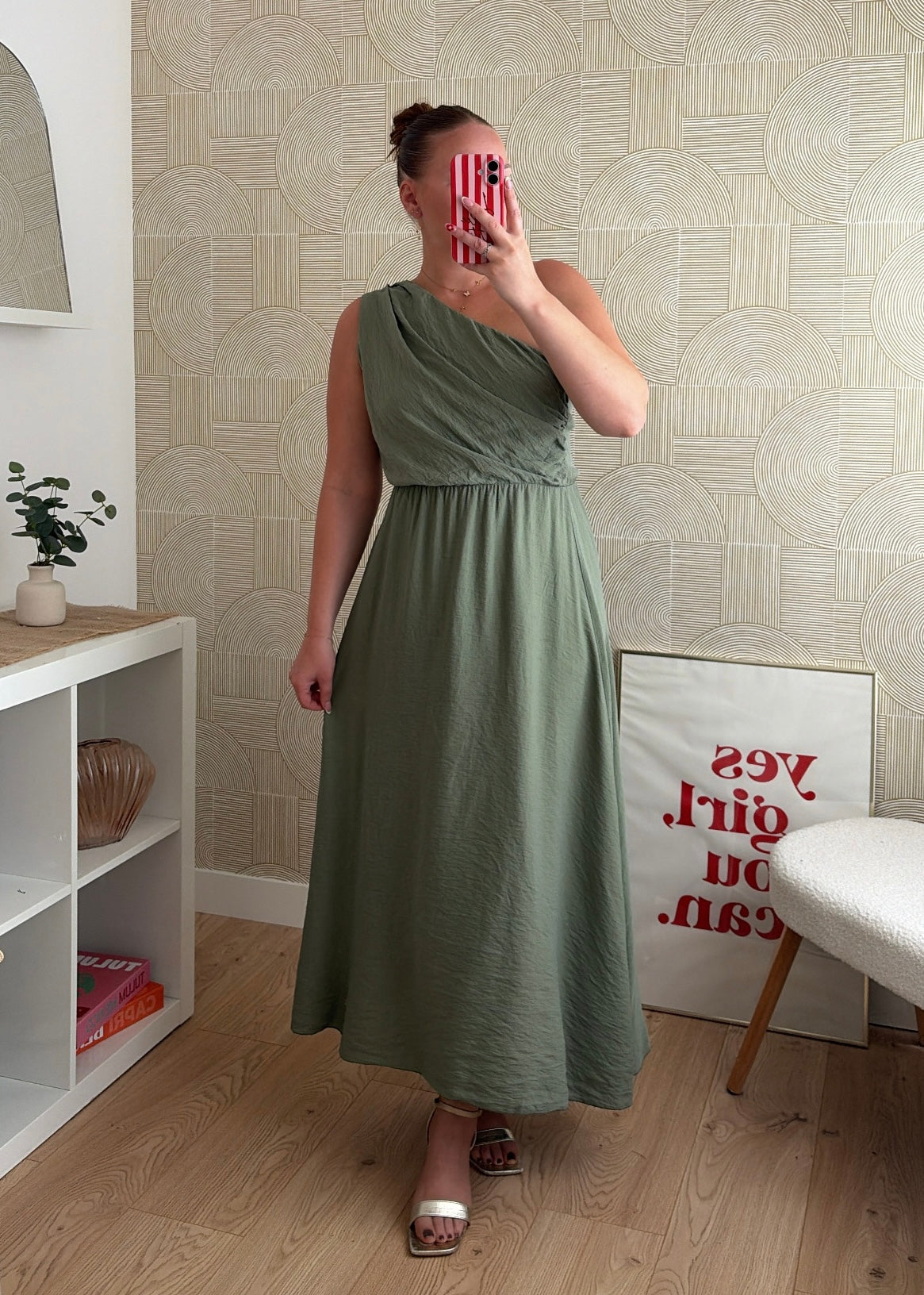 Robe longue kaki - IRIS