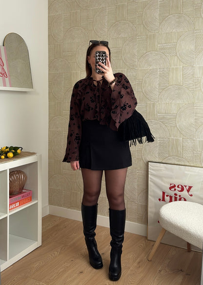 Blouse à motif - FAYA