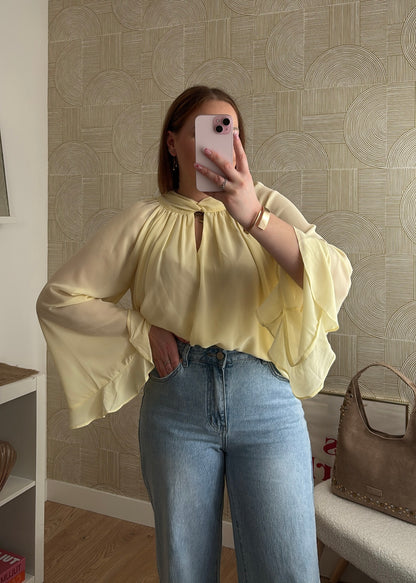 Blouse jaune - EVY