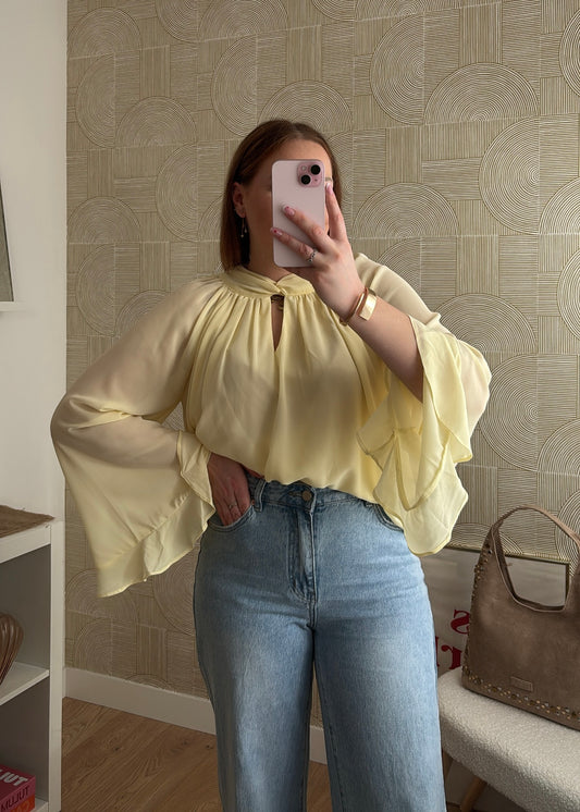 Blouse jaune - EVY