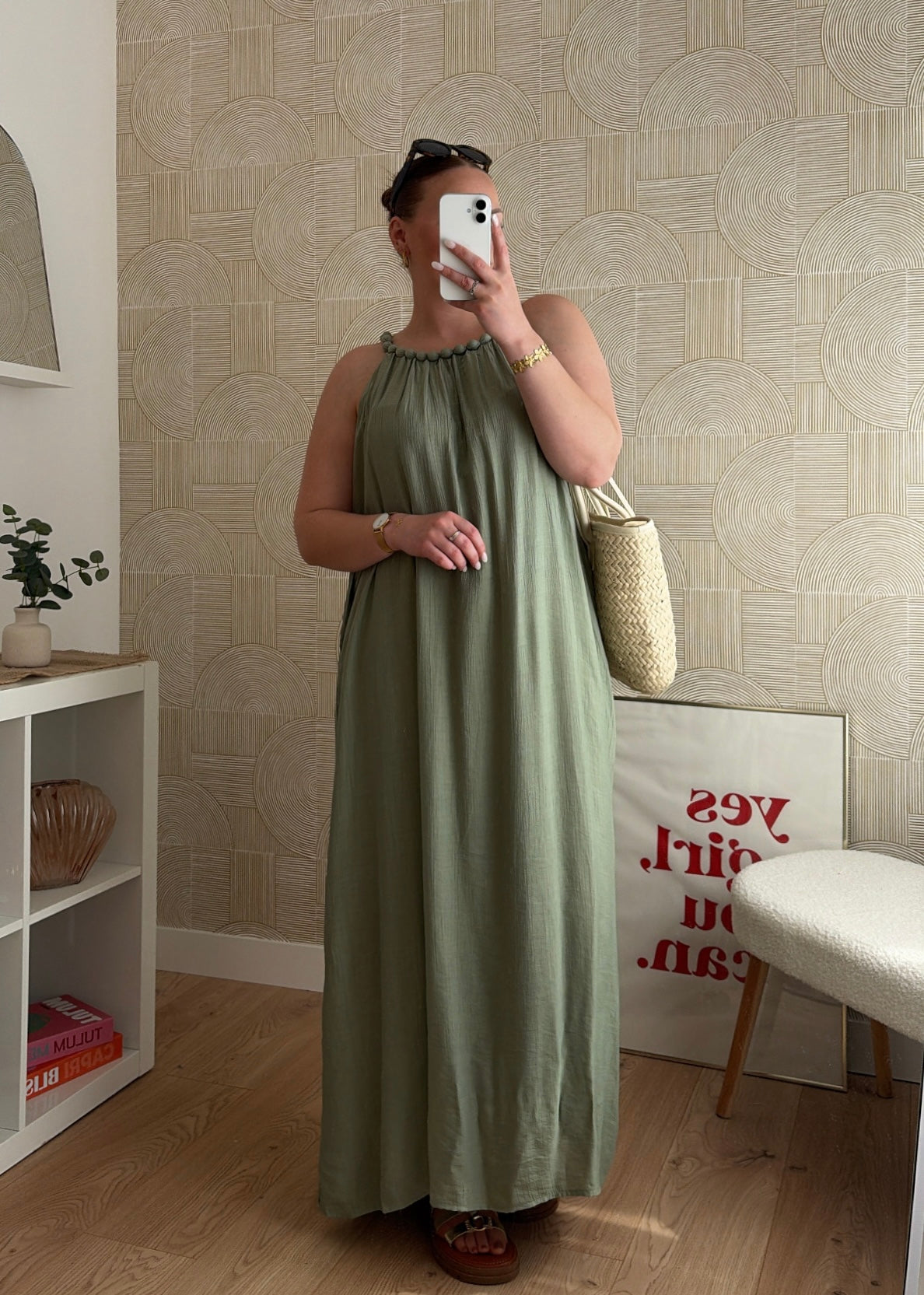 Robe vert d'eau - AMPLE