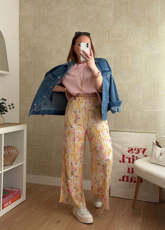 Tee-shirt rose - AIMY