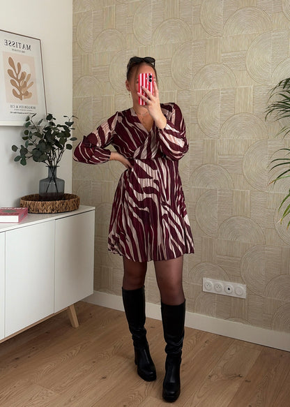 Robe zébrée - BURGA