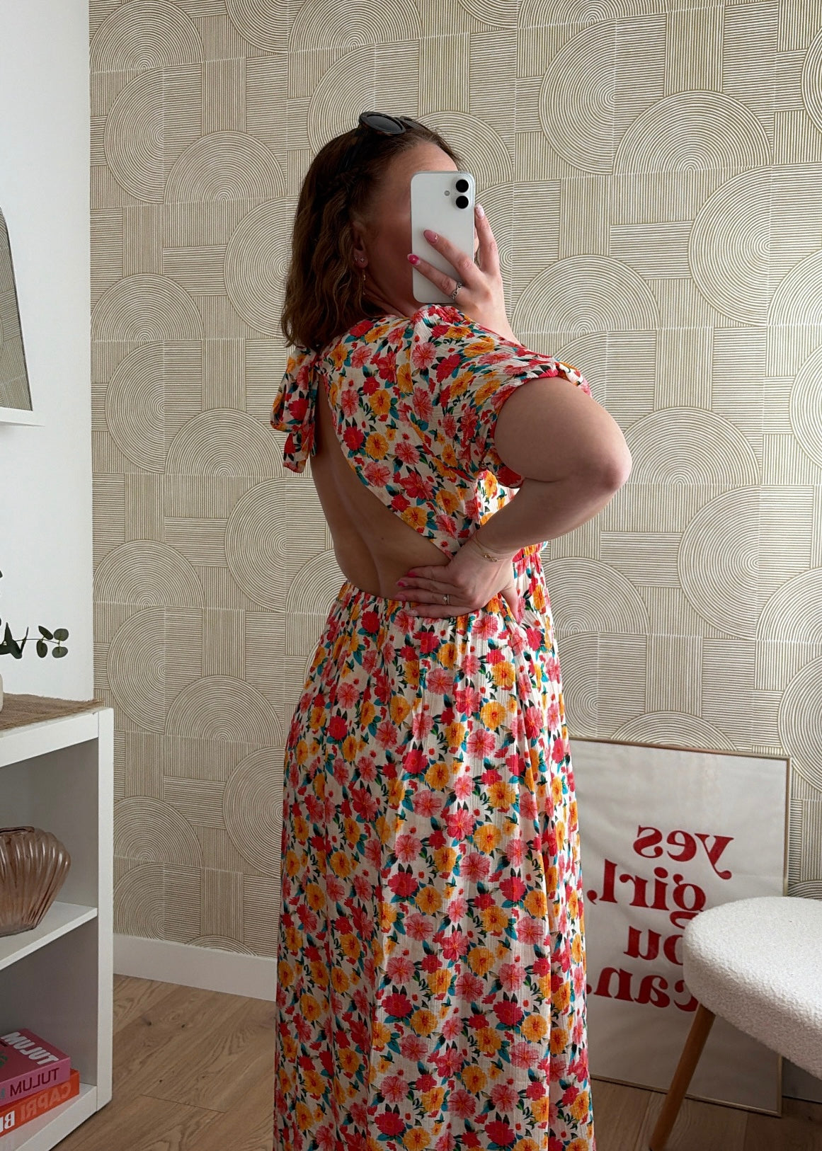 Robe longue fleurie - ROSALIE