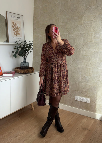 Robe coffee - CACHEMIRE
