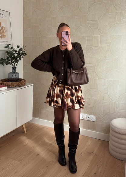Gilet choco - IRÈNE
