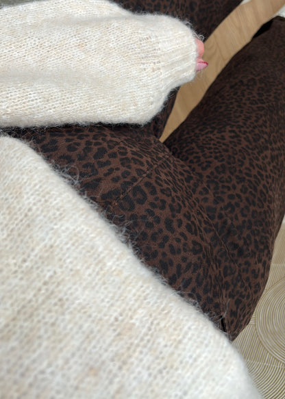 Jeans ballon léopard - DIM