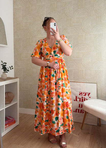 Robe longue - NARANJA