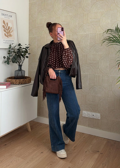Blouse choco - POIS