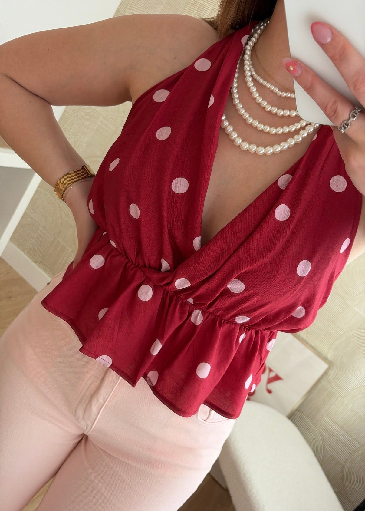 Top burgundy - POIS