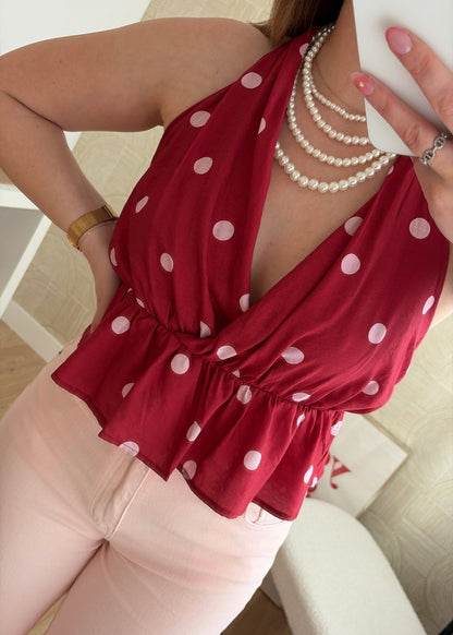 Top burgundy - POIS