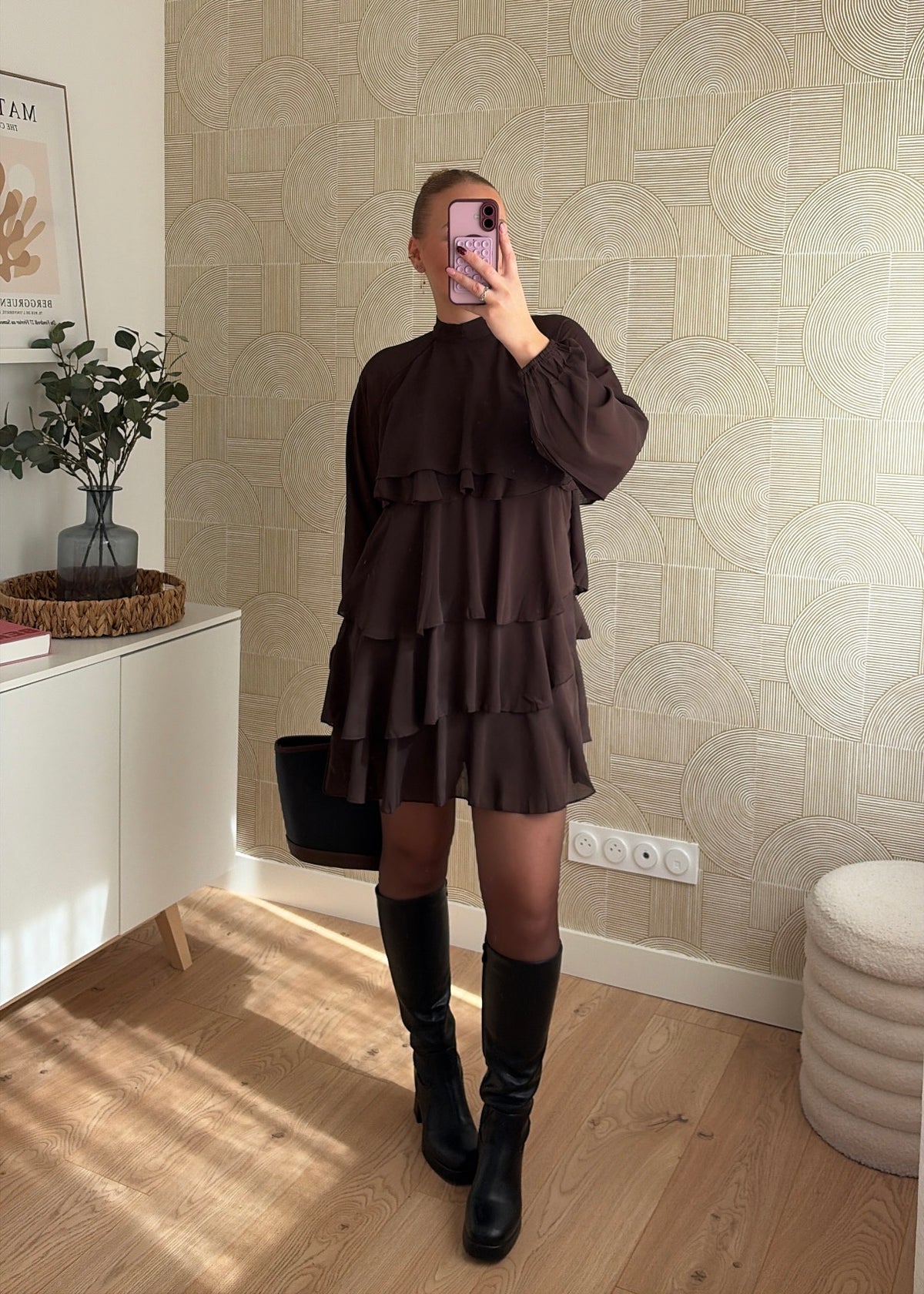 Robe volants choco - CHIARA