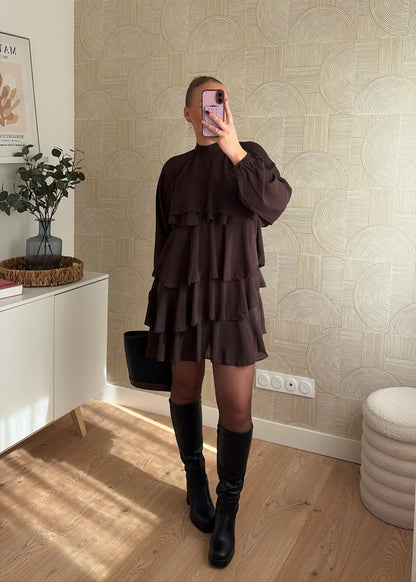 Robe volants choco - CHIARA