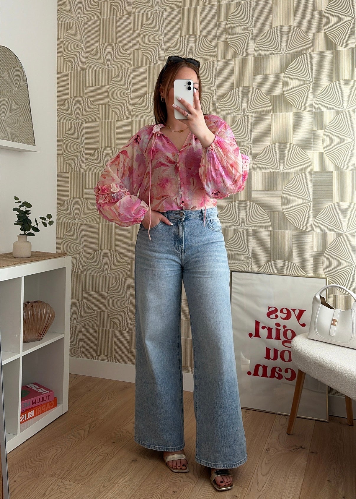 Blouse à fleurs - NARMIE