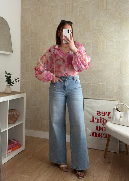 Blouse à fleurs - NARMIE