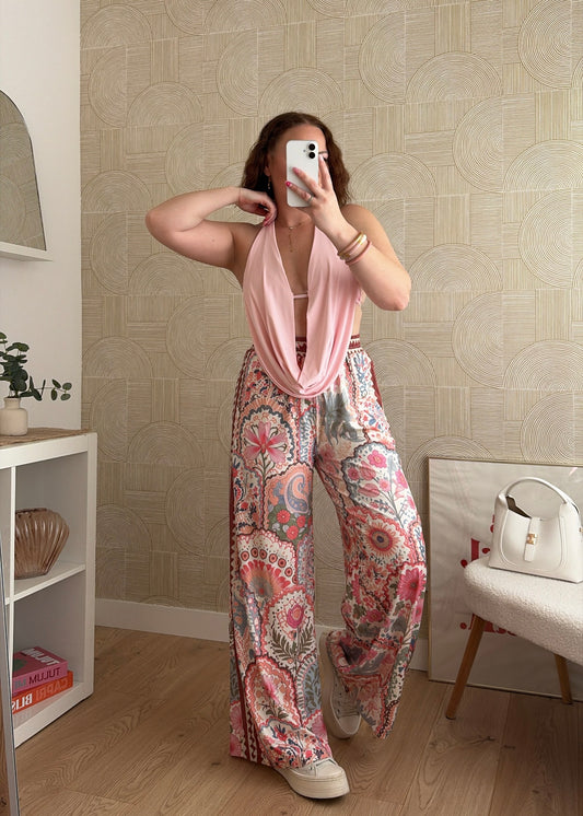 PRÉCOMMANDE / Pantalon fluide - ROSALIA
