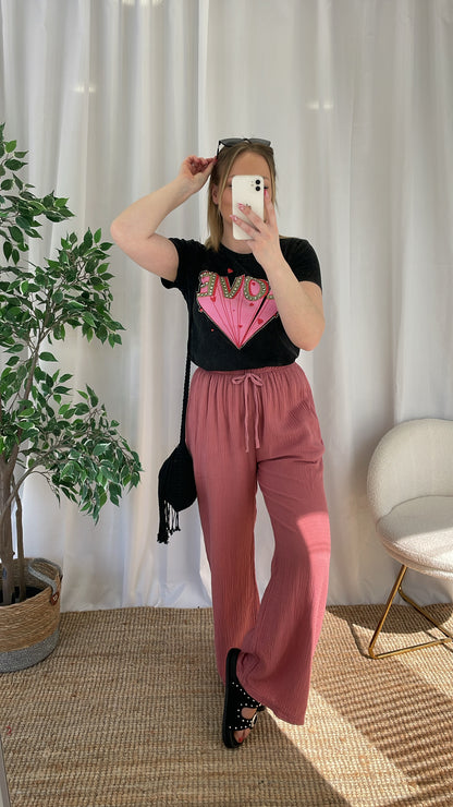 Tee-shirt gris ORIA
