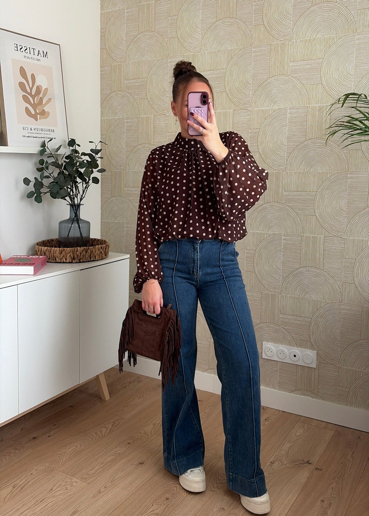 Blouse choco - POIS