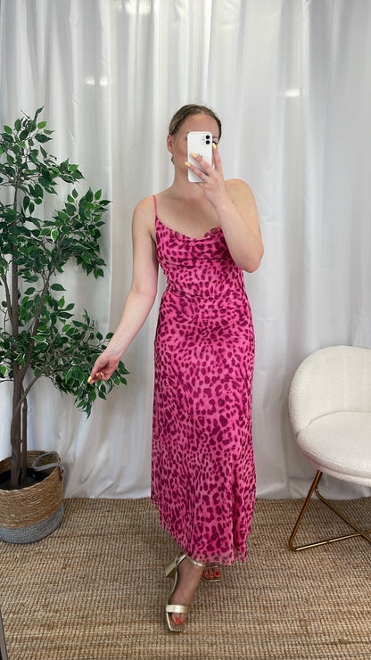 Robe en tulle léopard - PINKI