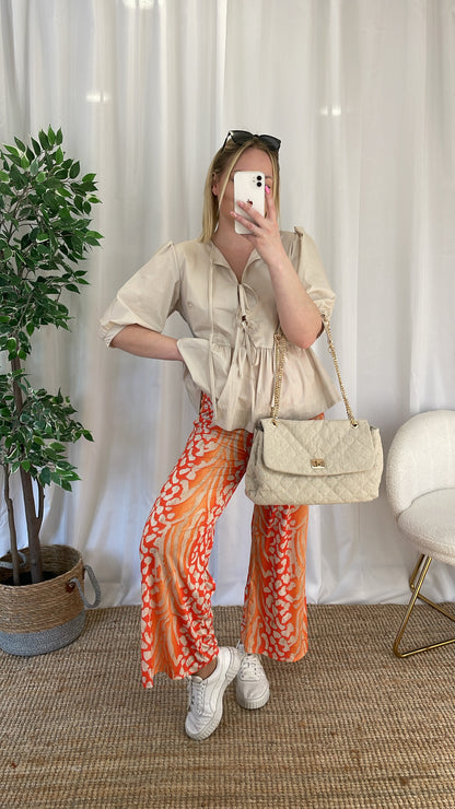 Pantalon orange - SUMMER