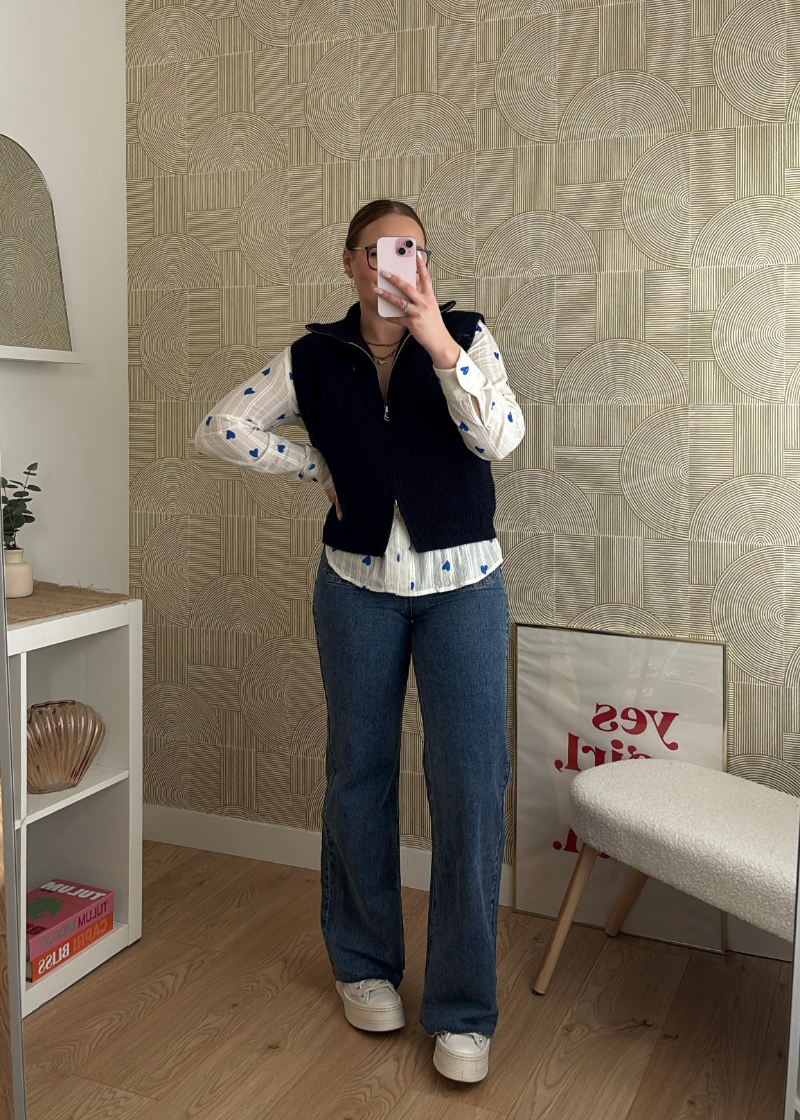 Chemisier à cœurs - BLUEVY