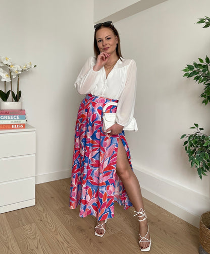 Chemise unie blanche SYMPTIA