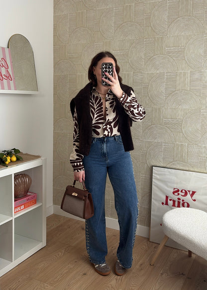 Chemisier feuillage - MARKA