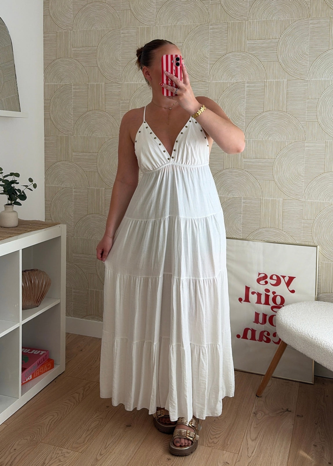 Robe longue blanche - ÉLISE