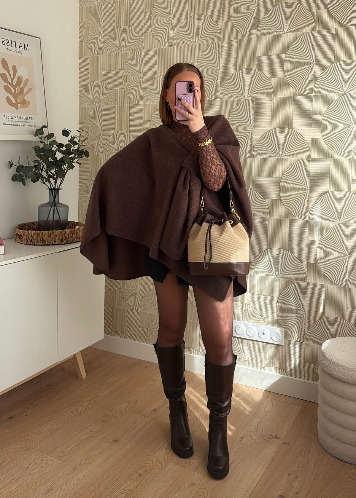 Poncho choco - NATE