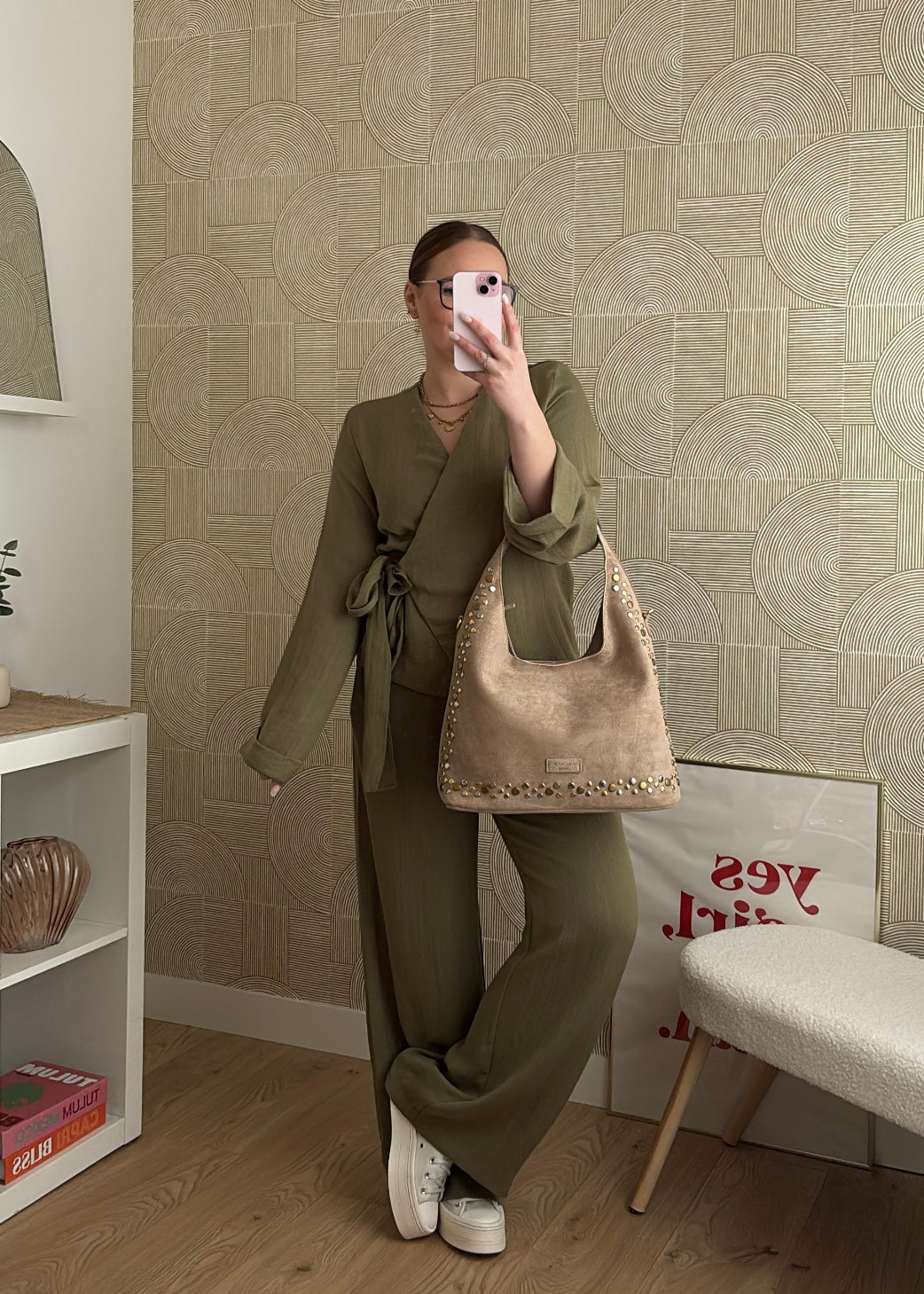 Ensemble fluide kaki - MORAH