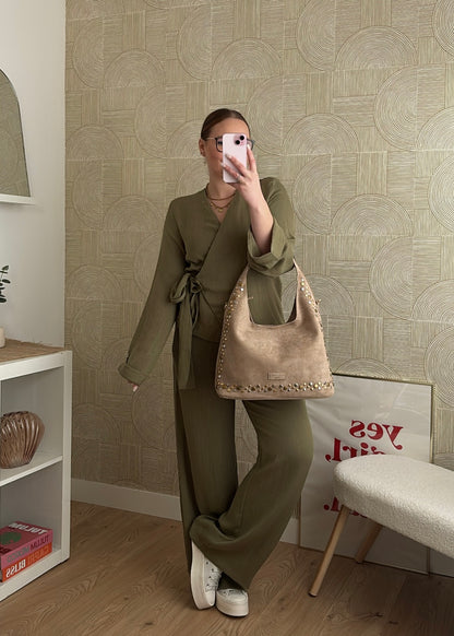 Ensemble fluide kaki - MORAH