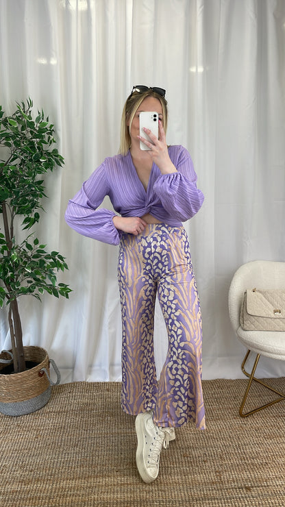 Pantalon lilas - SUMMER