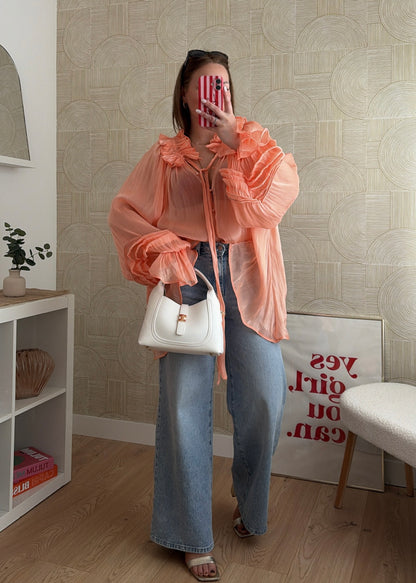Blouse fluide - SALMON