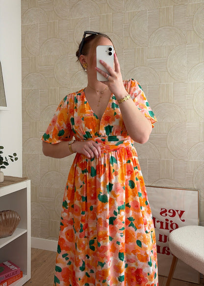 Robe longue - NARANJA