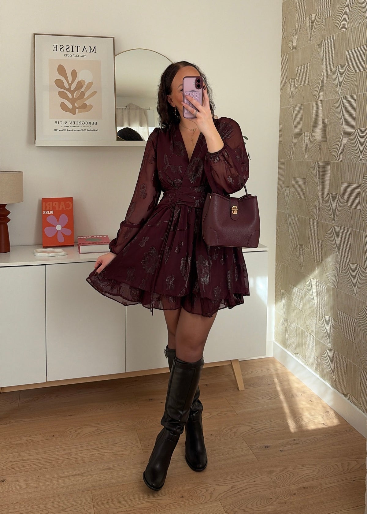Robe courte paillettes - VICTORIA