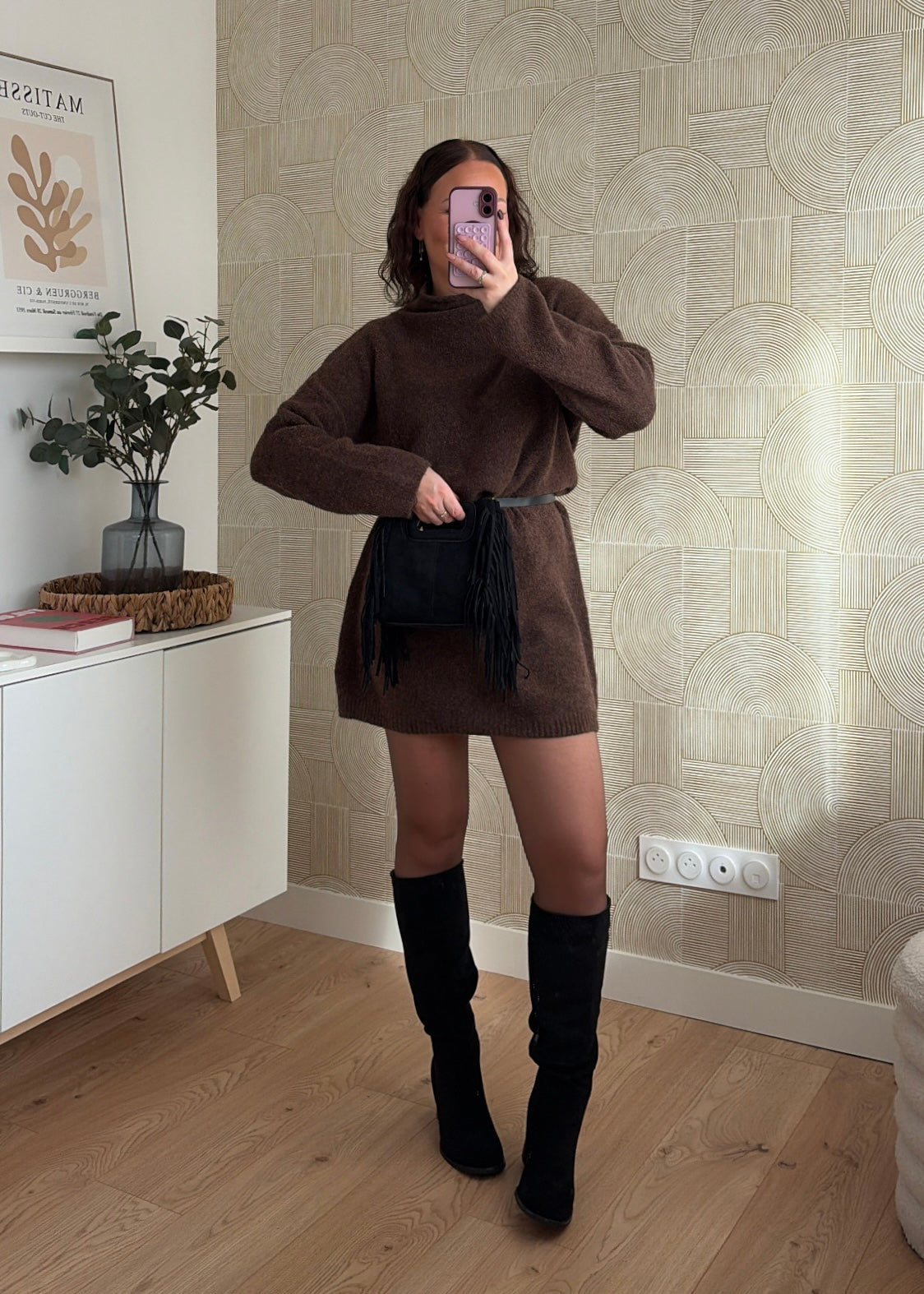 Robe pull choco - ISMA