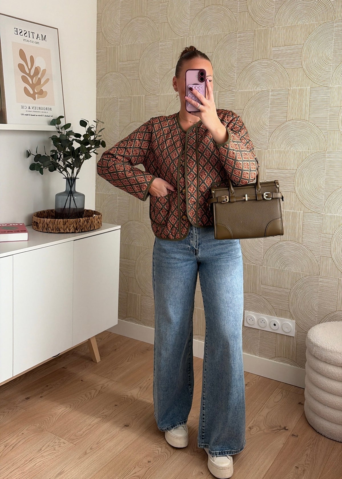 Veste matelassée kaki - LOZIA