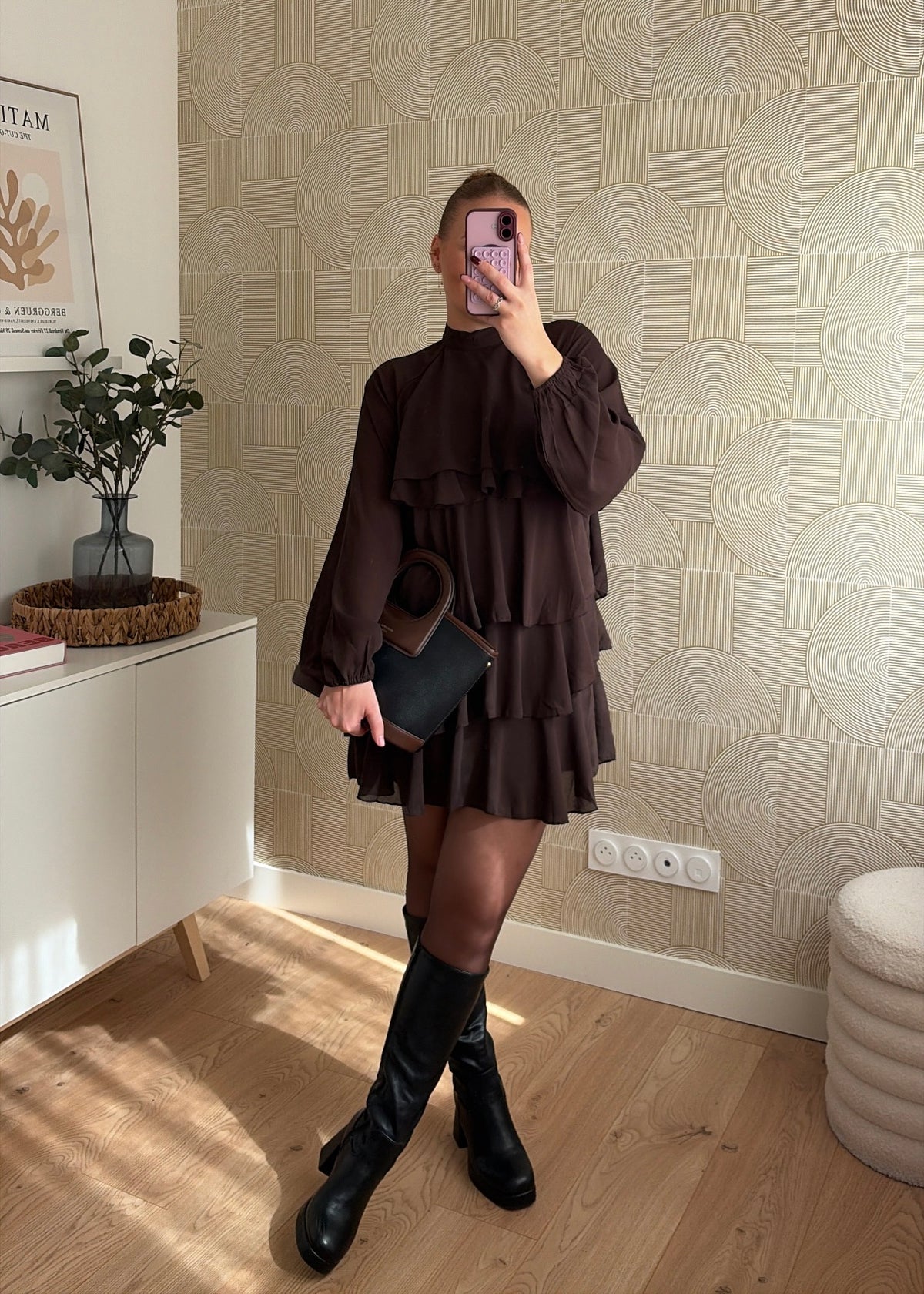 Robe volants choco - CHIARA