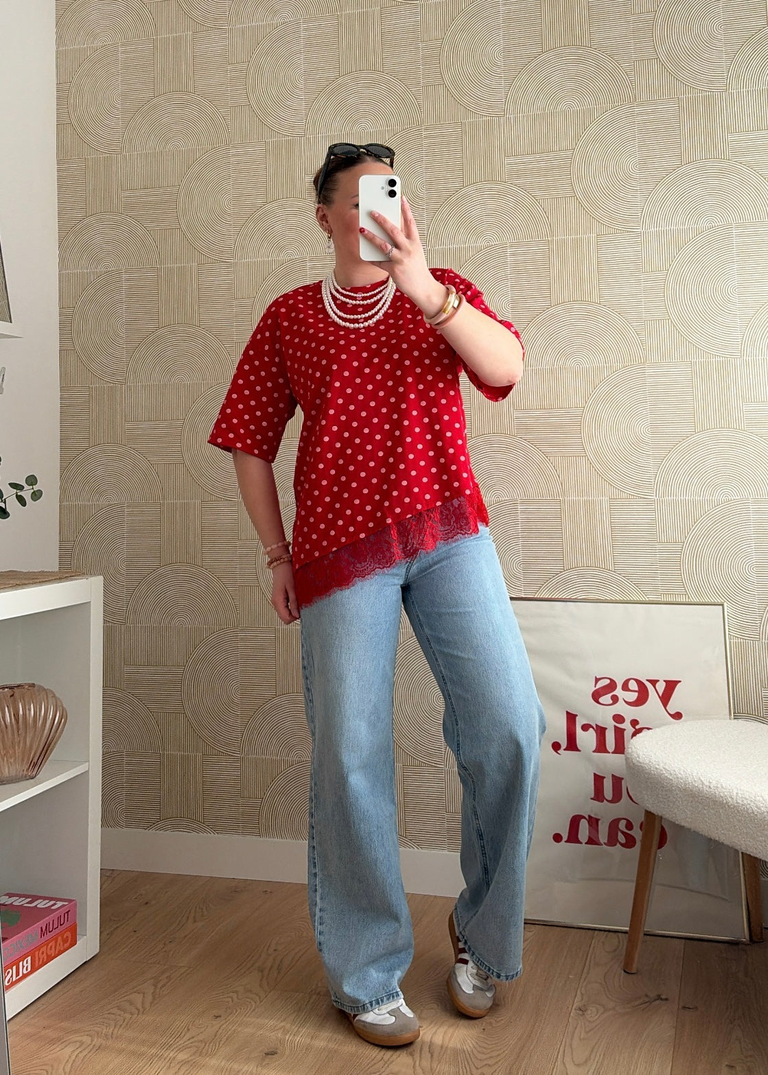 Tee-shirt asymétrique - POIS