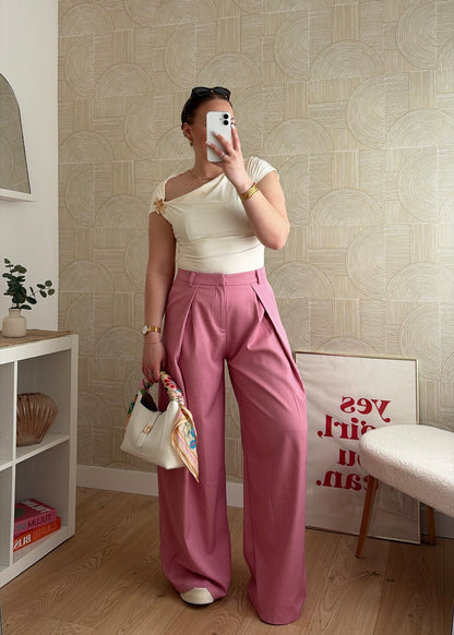 Pantalon rose - AMPLE