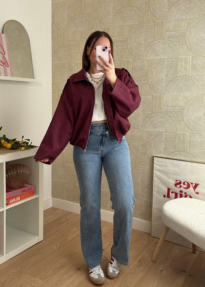 Veste burgundy - AMBER