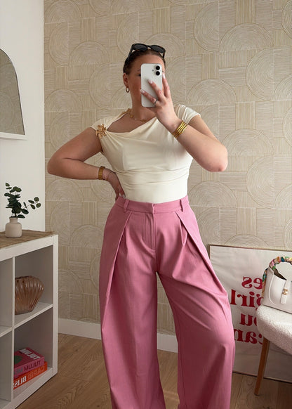 Pantalon rose - AMPLE