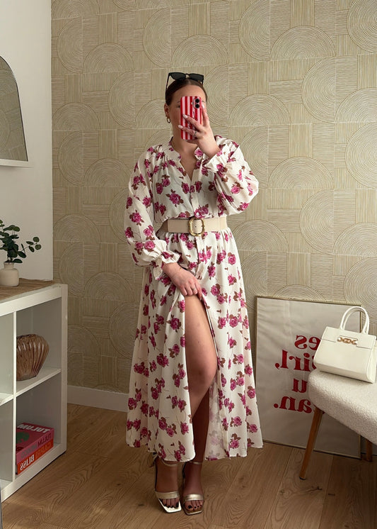 Robe longue à fleurs - IRMA
