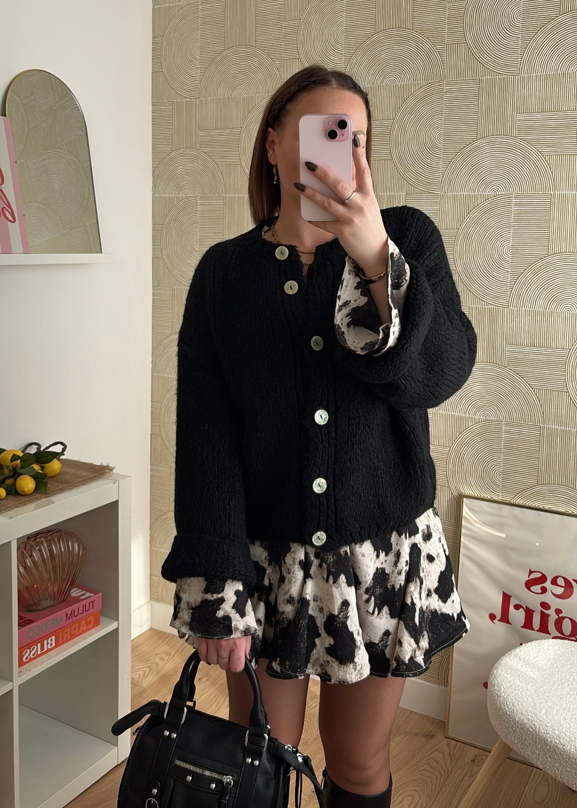 Gilet noir - CARLY