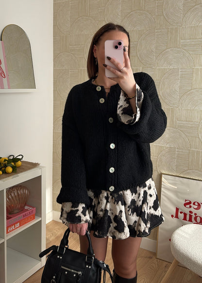 Gilet noir - CARLY