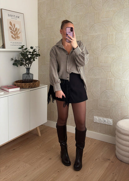 Chemise à carreaux - LÉANE