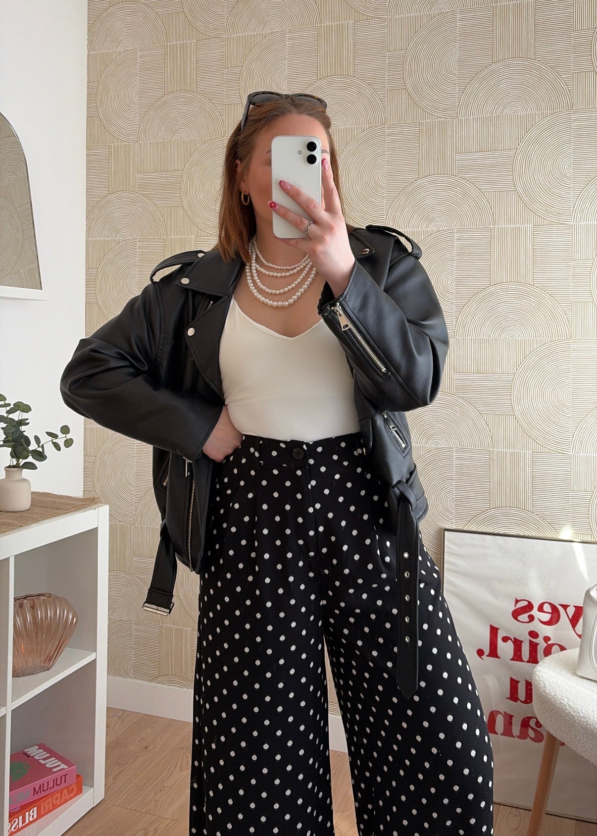 Pantalon noir - POIS