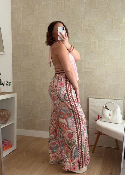 Top drapé rose baby - IVORY