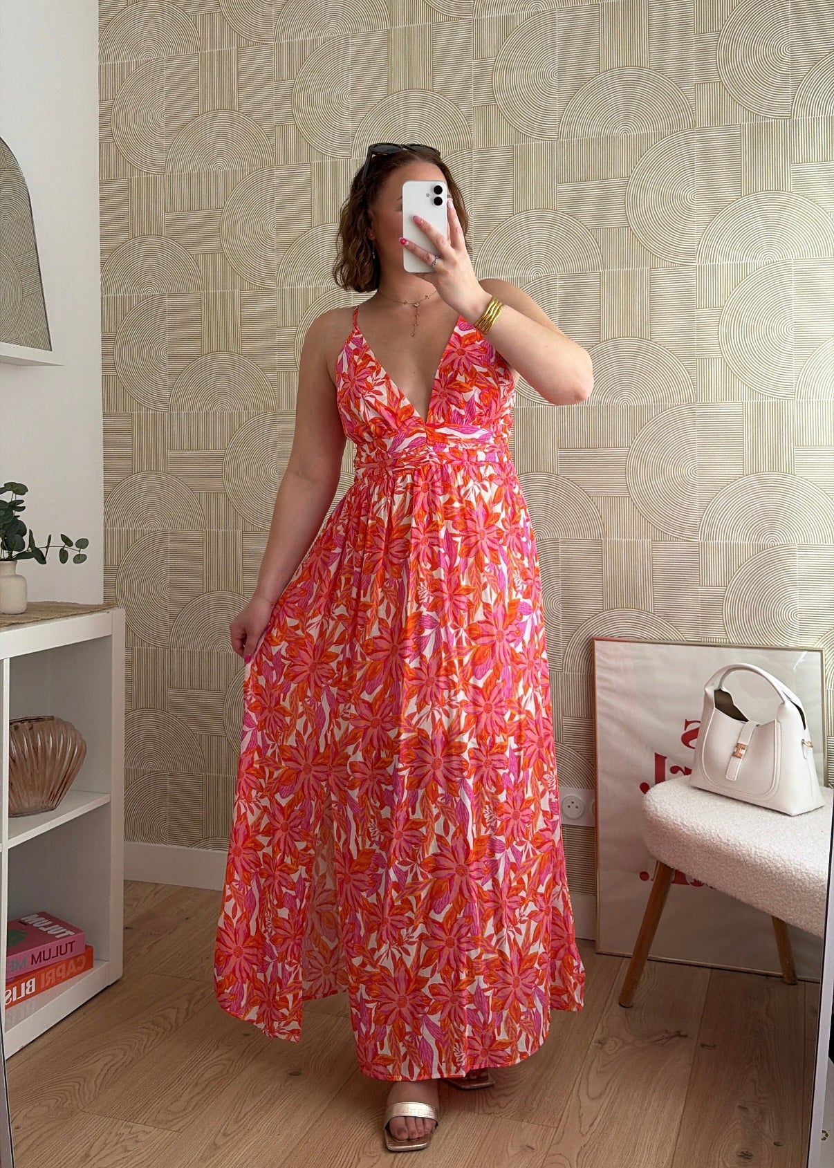 Robe longue sunset - CORAIL