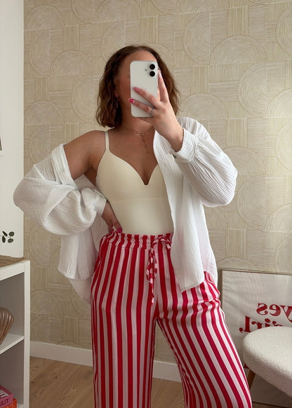 Pantalon à rayures R&R - HOLLY
